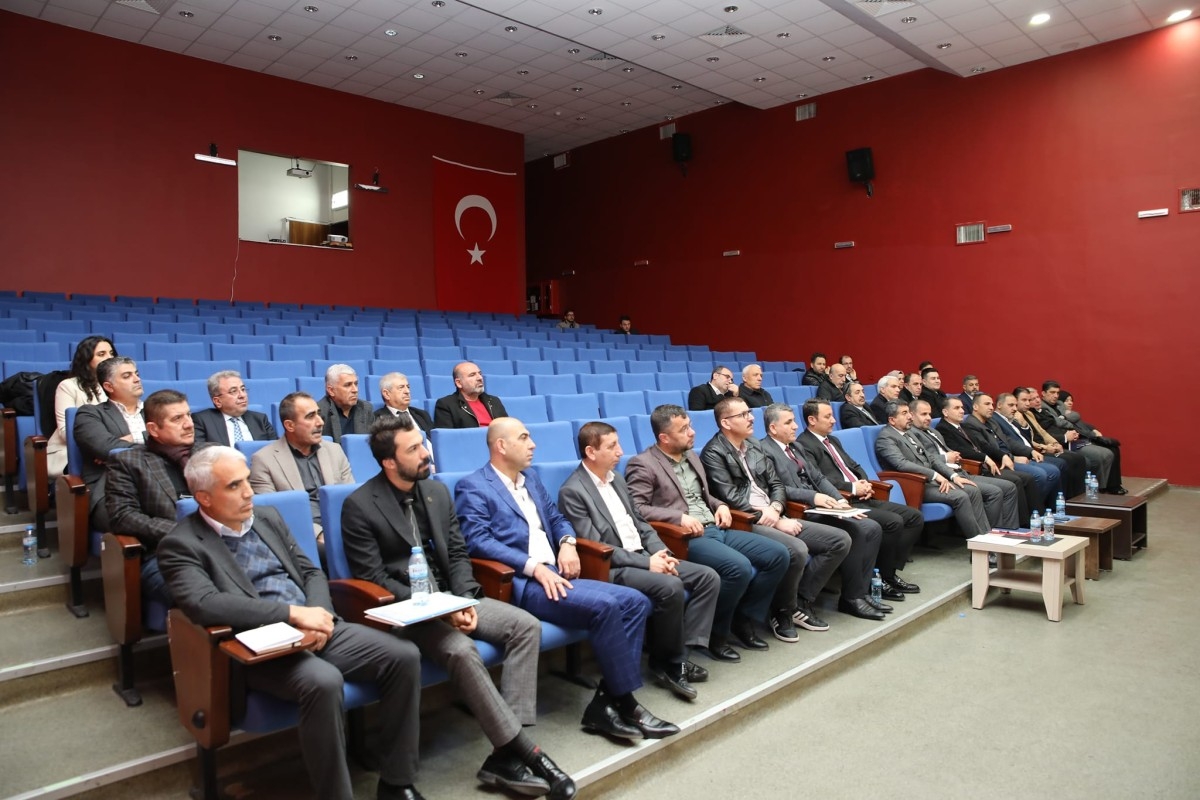 Değerlendirme toplantısında şube müdürleri bir araya geldi